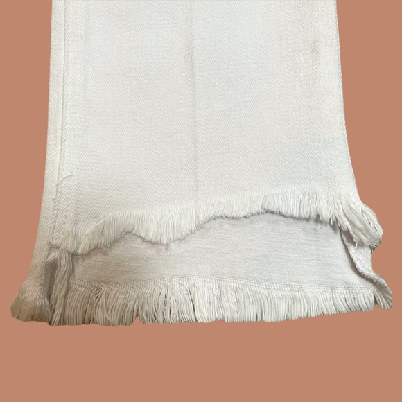 NWT ~ McGuire Valetta Mid-Rise Cropped White Jeans - Picture 8 of 9